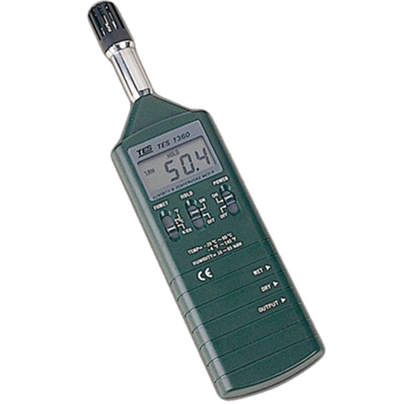 泰仕TES-1360数字式温湿度计