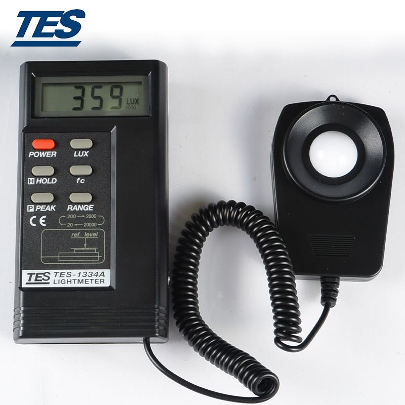 泰仕TES-1334A数字式照度计