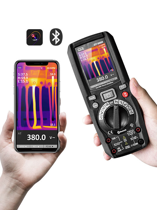华盛昌DT-9889智能工业型热像仪万用表