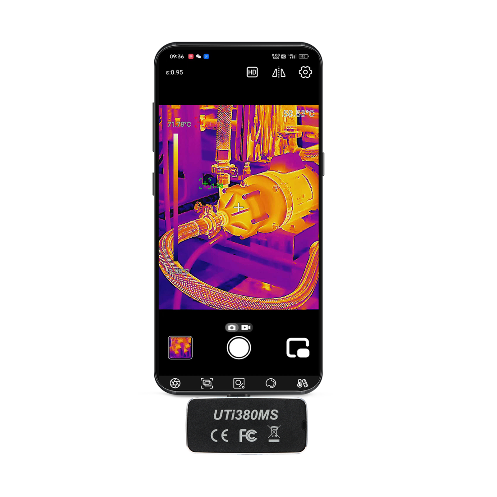 UTi380MS手机热成像仪